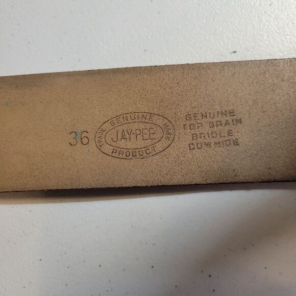 Jay-Pee Good Humor Leather Belt Set Shoulder Strap WW2 Military - Picture 9 of 14